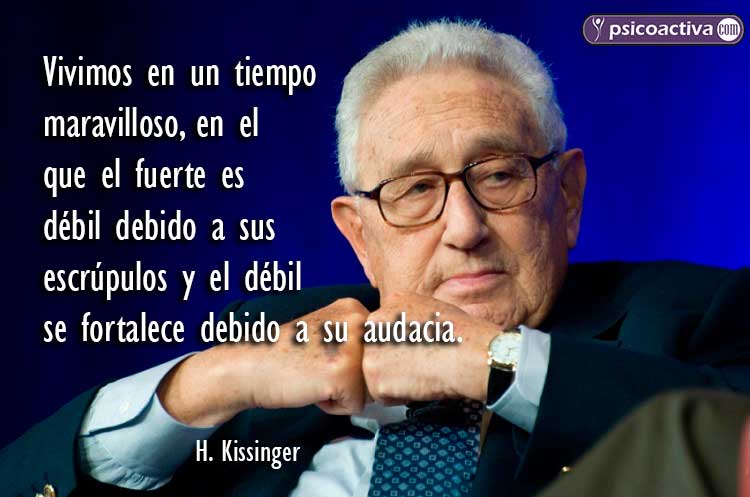 50 frases de Henry Kissinger